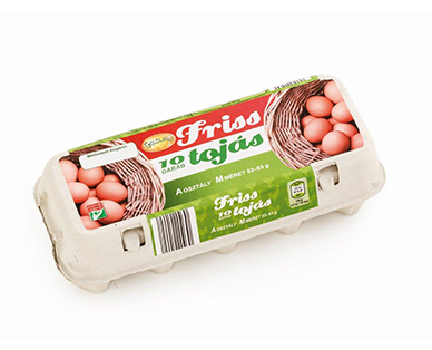 ALDI Goldland 10db friss tojás M